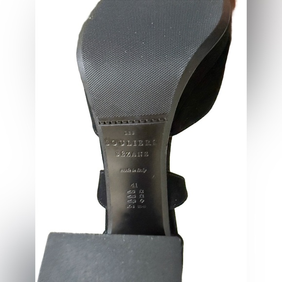 Sezane Alessia Black Platform Mary Jane Heels - Picture 15 of 16